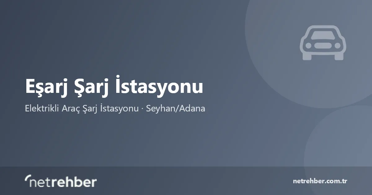 Eşarj Şarj İstasyonu kapak görseli