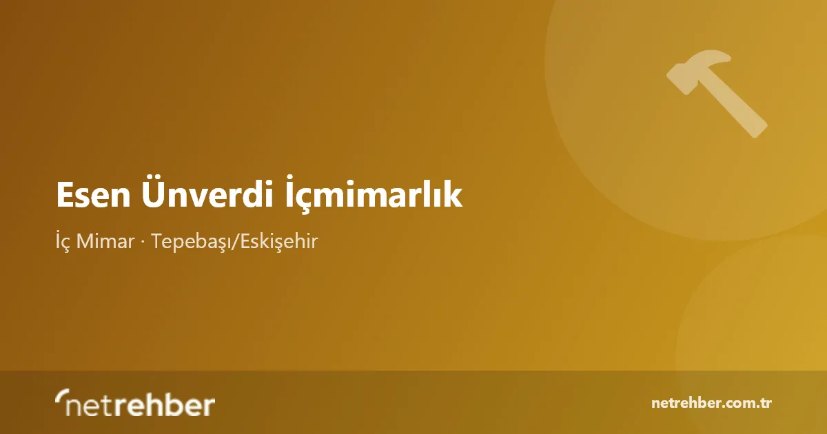 Esen Ünverdi İçmimarlık kapak görseli