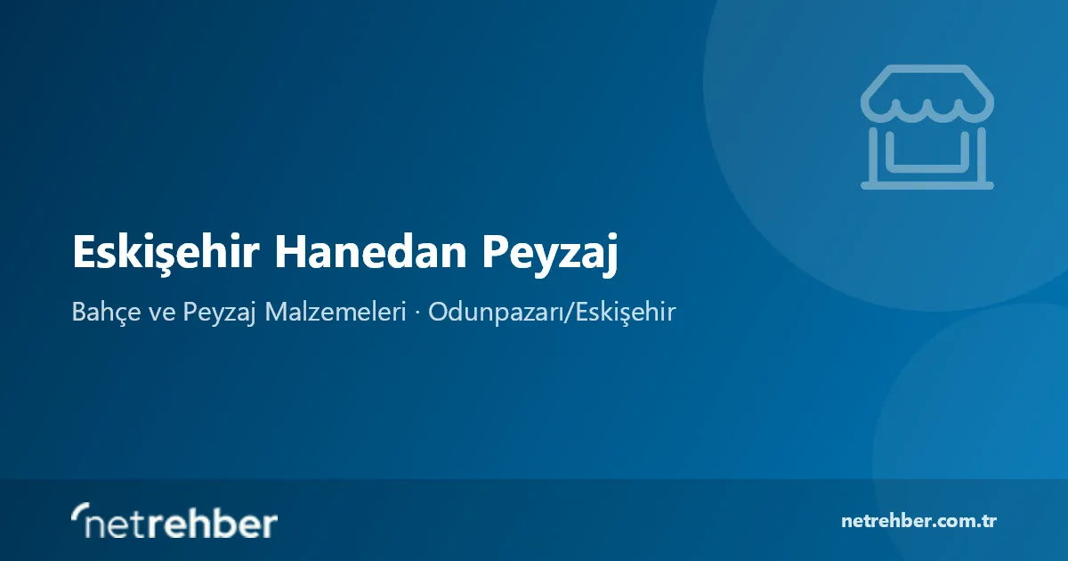Eskişehir Hanedan Peyzaj kapak görseli