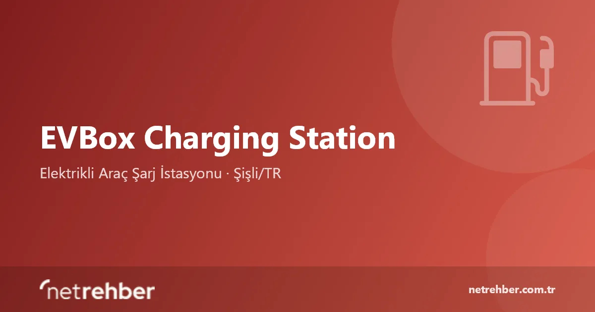 EVBox Charging Station kapak görseli
