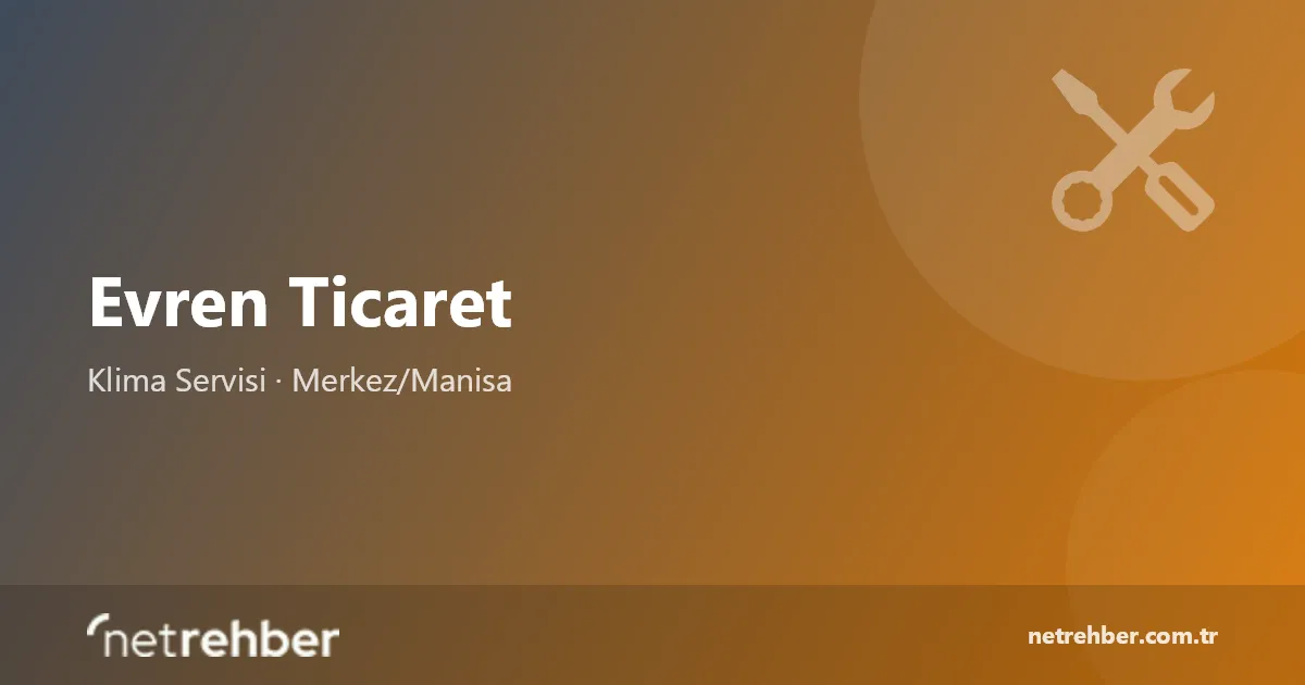 Evren Ticaret kapak görseli