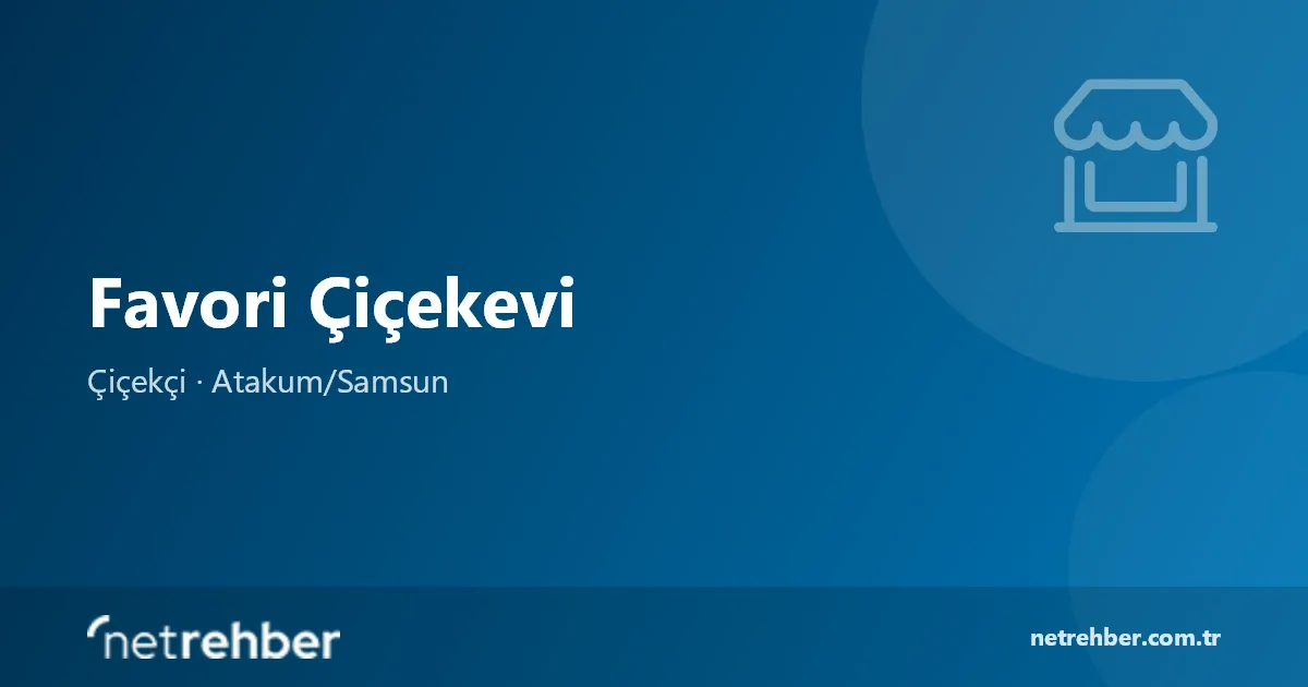 Favori Çiçekevi kapak görseli