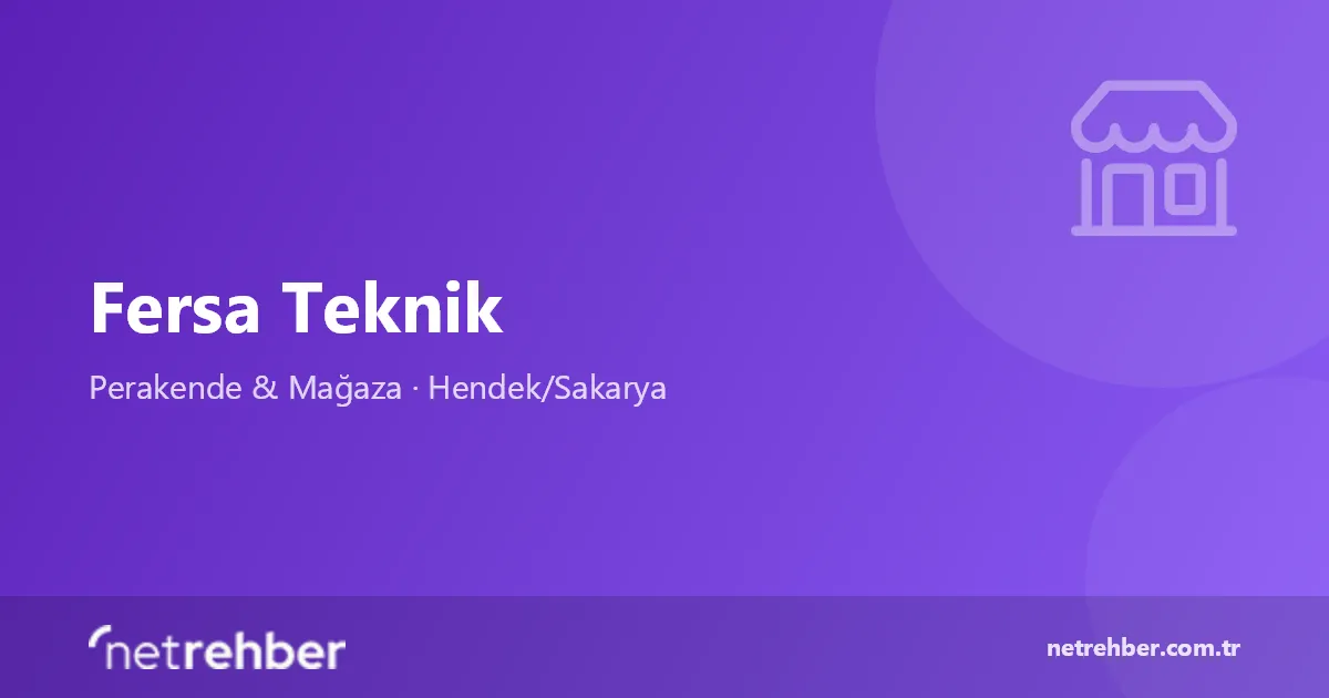 Fersa Teknik kapak görseli