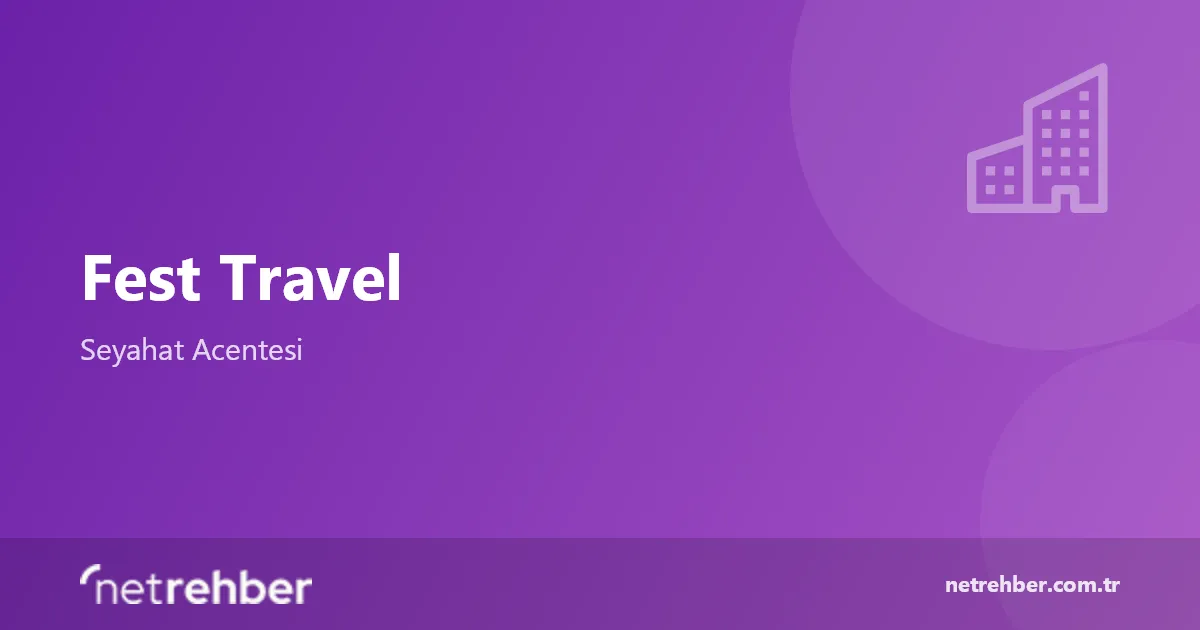 Fest Travel kapak görseli