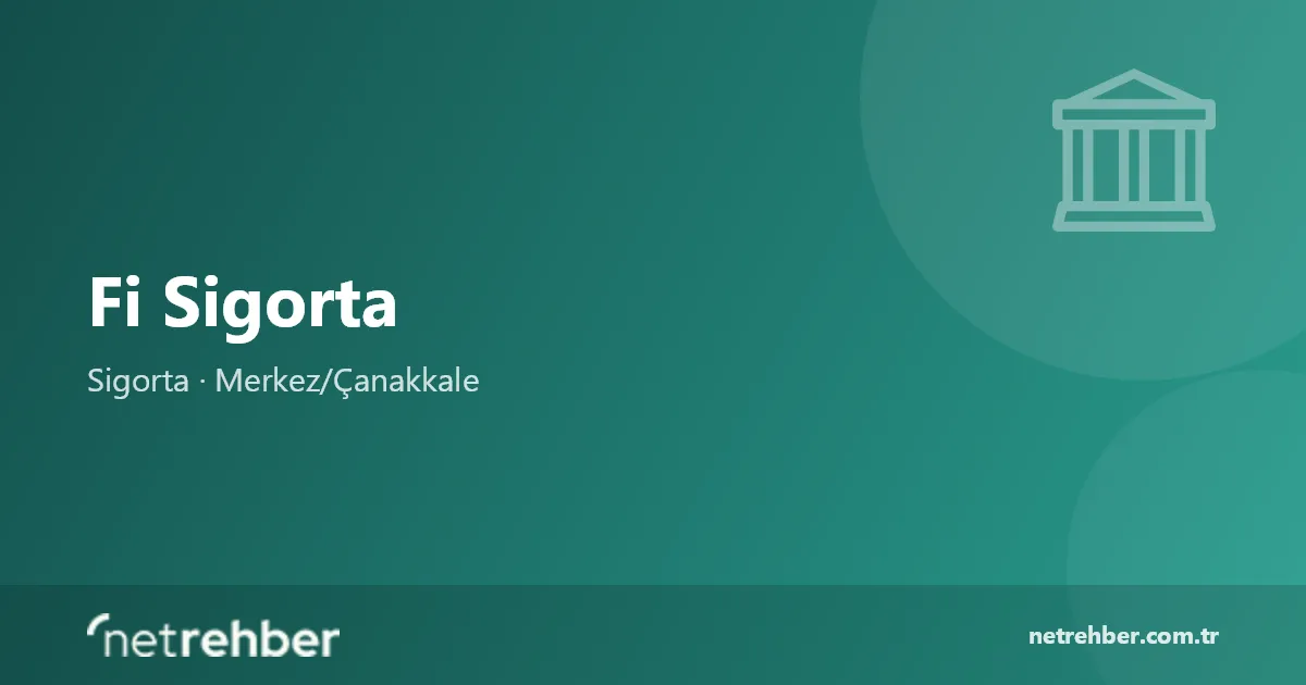 Fi Sigorta kapak görseli
