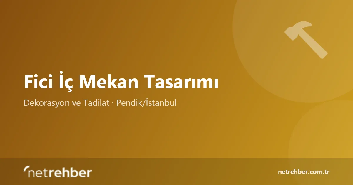 Fici İç Mekan Tasarımı kapak görseli