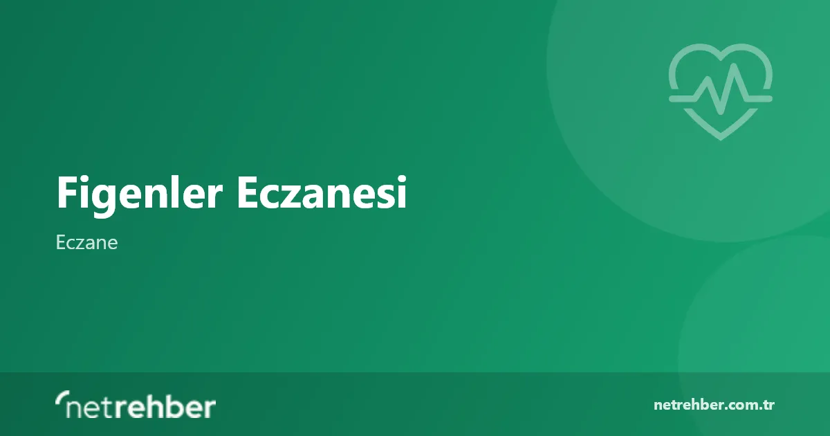 Figenler Eczanesi kapak görseli