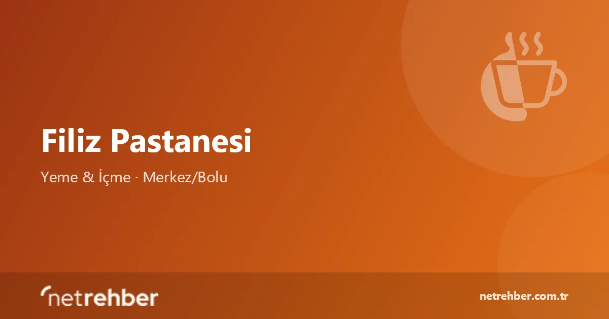 Filiz Pastanesi kapak görseli