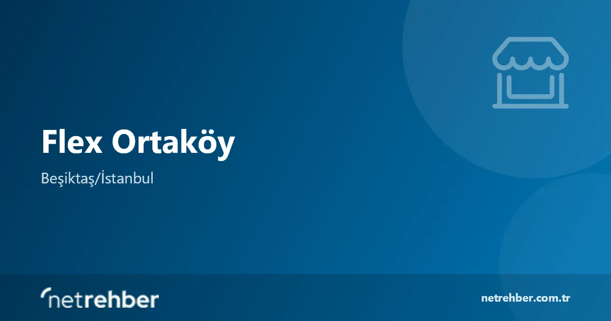 Flex Ortaköy kapak görseli
