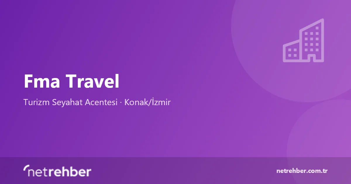 Fma Travel kapak görseli