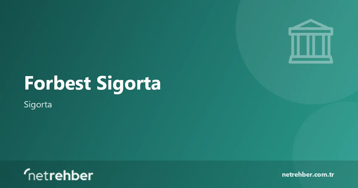 Forbest Sigorta kapak görseli