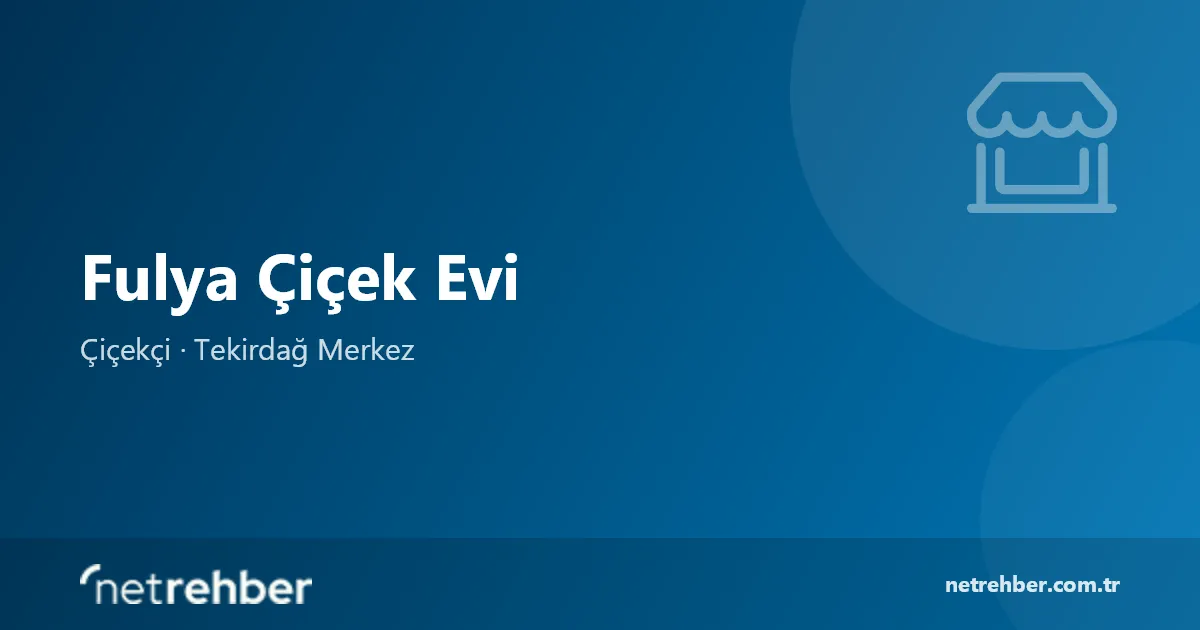 Fulya Çiçek Evi kapak görseli