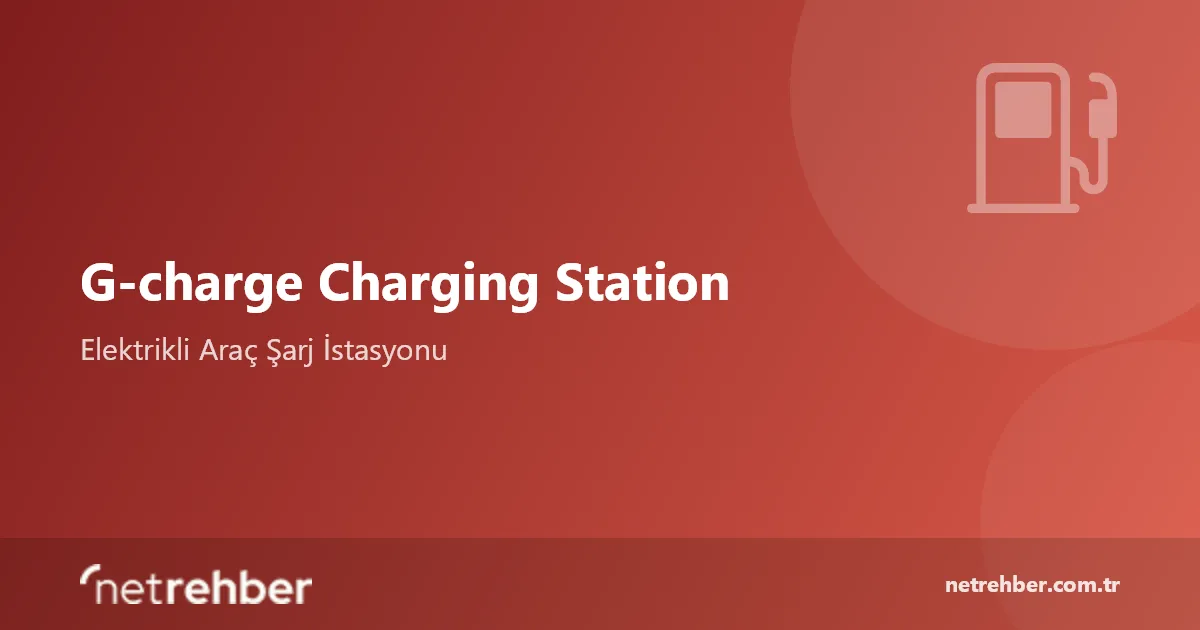 G-charge Charging Station kapak görseli
