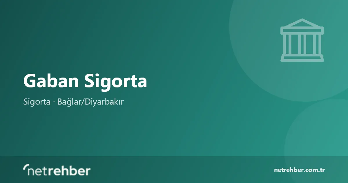 Gaban Sigorta kapak görseli