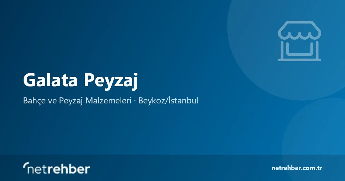 Galata Peyzaj kapak görseli