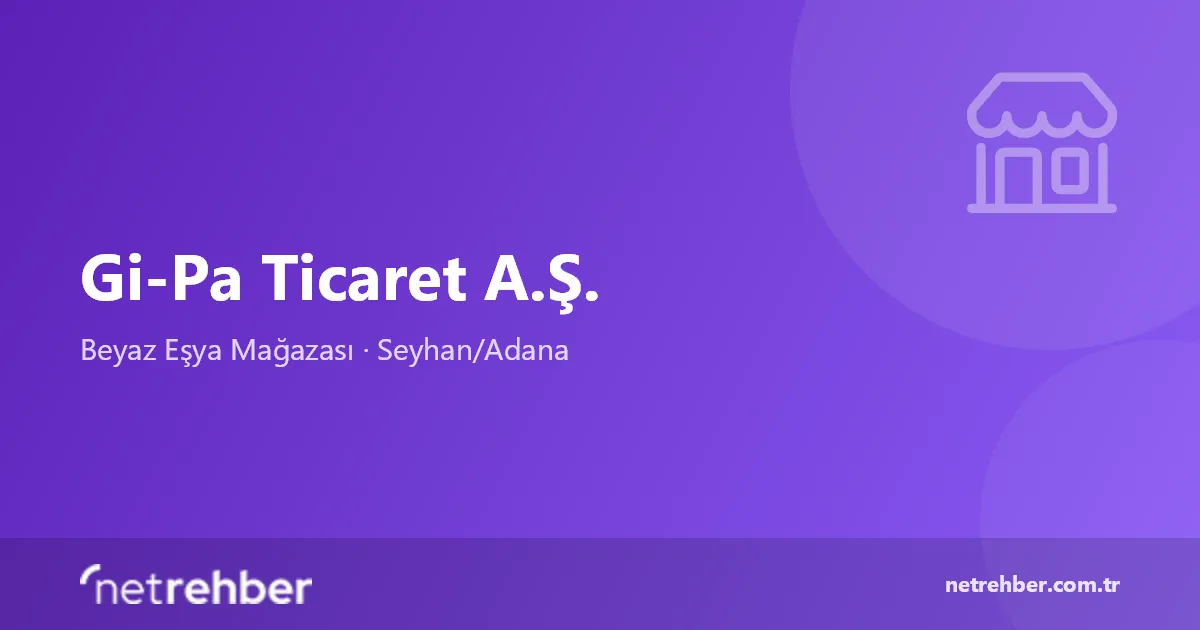 Gi-Pa Ticaret A.Ş. kapak görseli