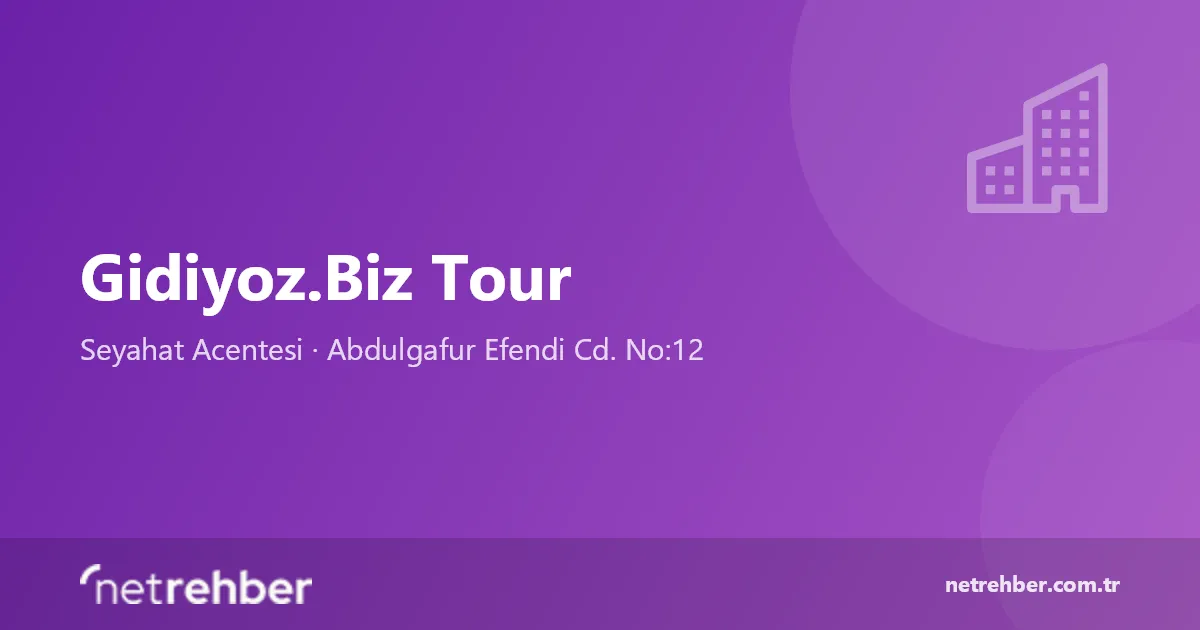 Gidiyoz.Biz Tour kapak görseli