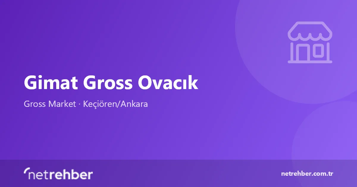 Gimat Gross Ovacık kapak görseli