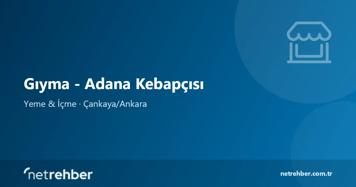 Gıyma - Adana Kebapçısı kapak görseli