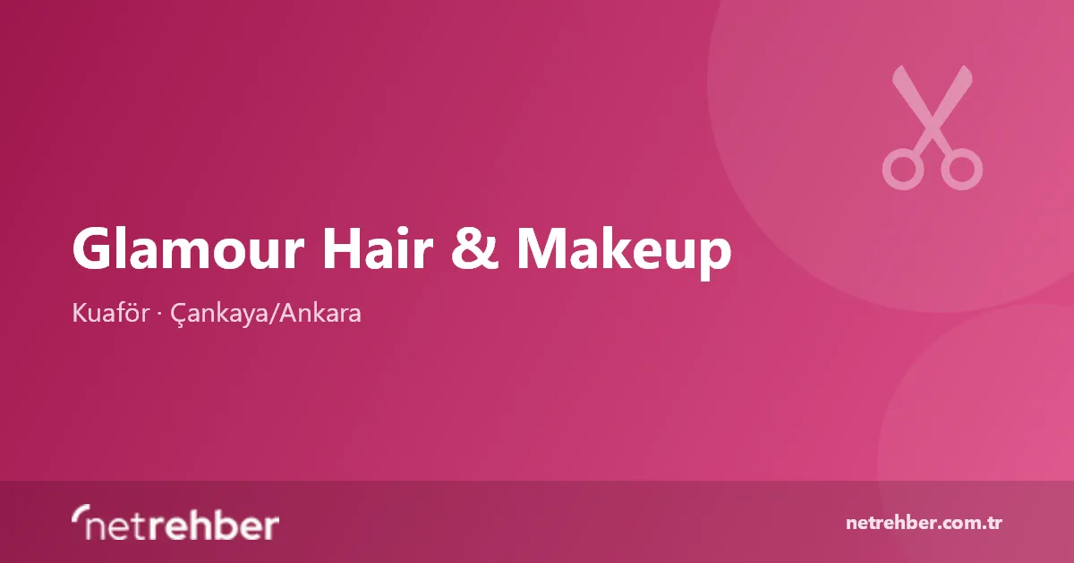 Glamour Hair & Makeup kapak görseli