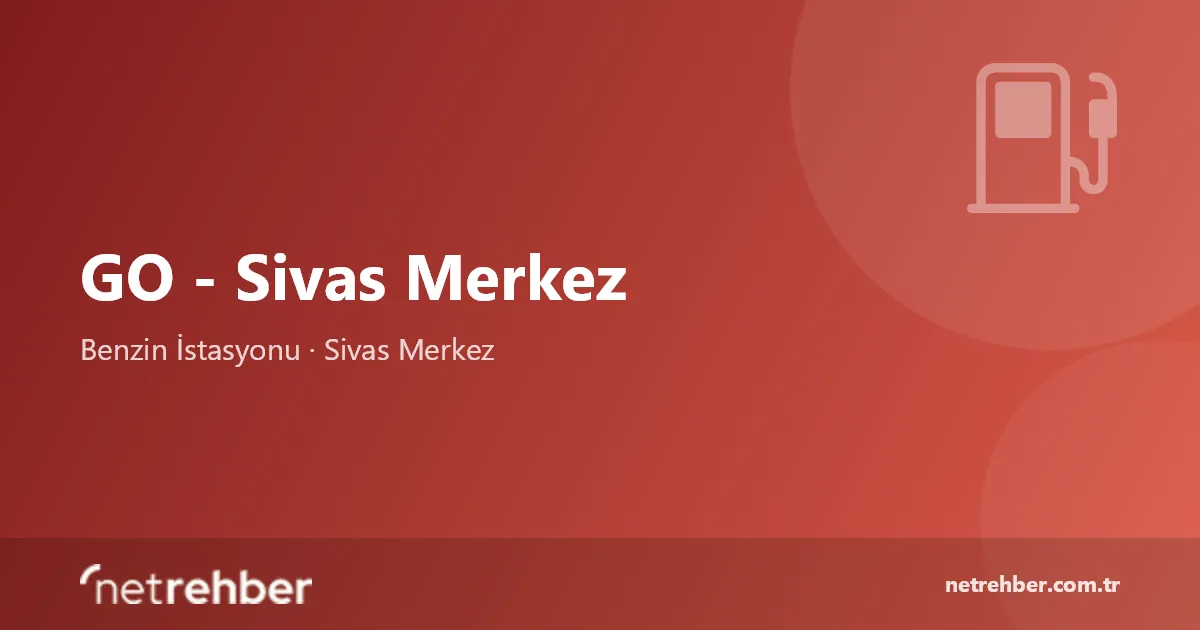 GO - Sivas Merkez kapak görseli
