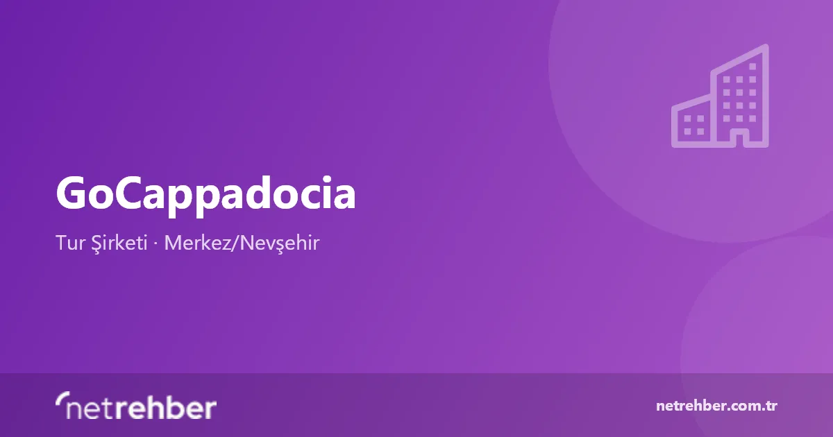 GoCappadocia kapak görseli