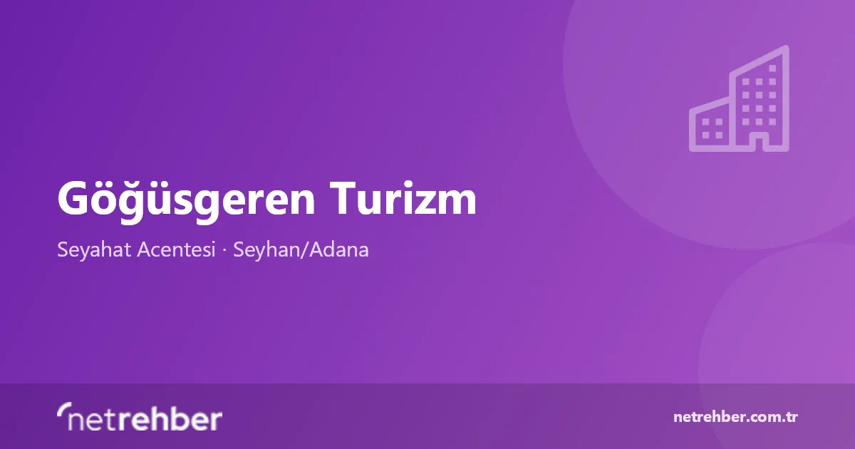 Göğüsgeren Turizm kapak görseli