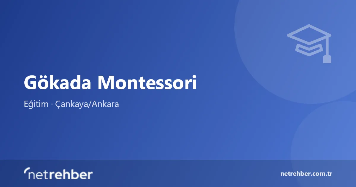Gökada Montessori kapak görseli