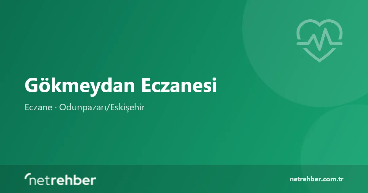 Gökmeydan Eczanesi kapak görseli