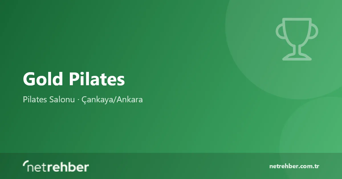 Gold Pilates kapak görseli