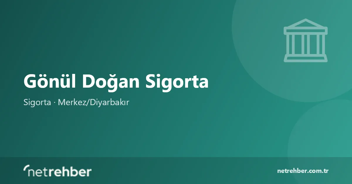 Gönül Doğan Sigorta kapak görseli