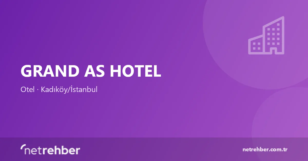 Grand As Hotel kapak görseli