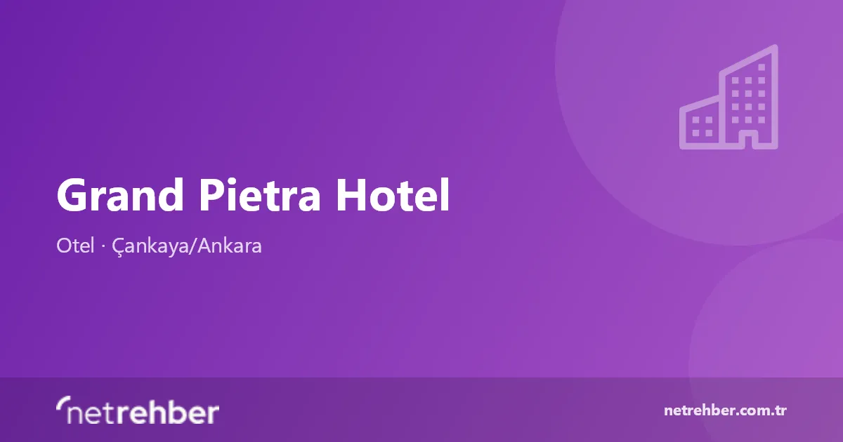 Grand Pietra Hotel kapak görseli