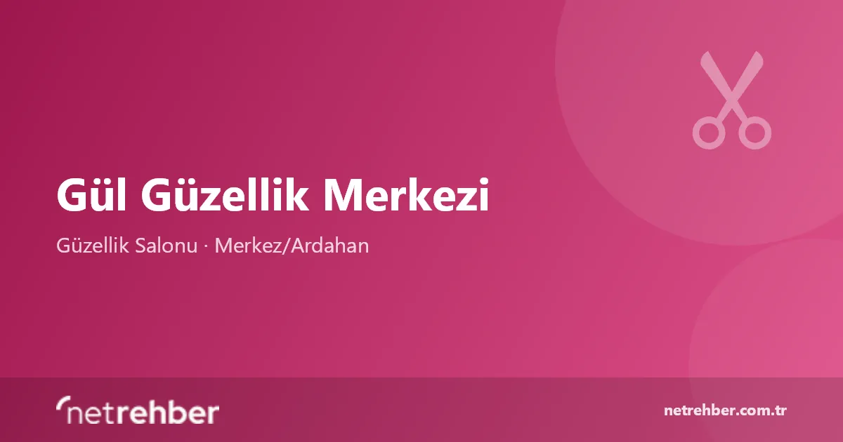Gül Güzellik Merkezi kapak görseli