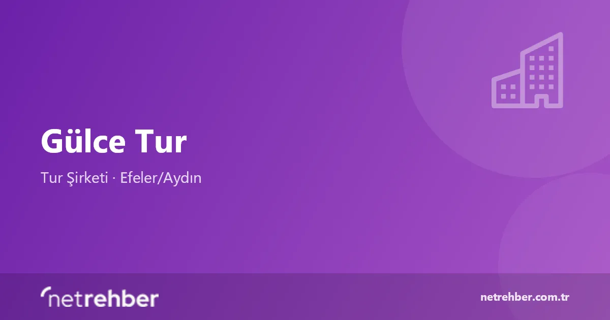 Gülce Tur kapak görseli