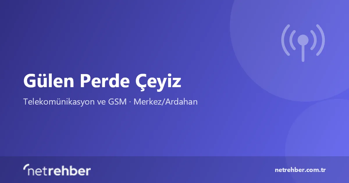 Gülen Perde Çeyiz kapak görseli