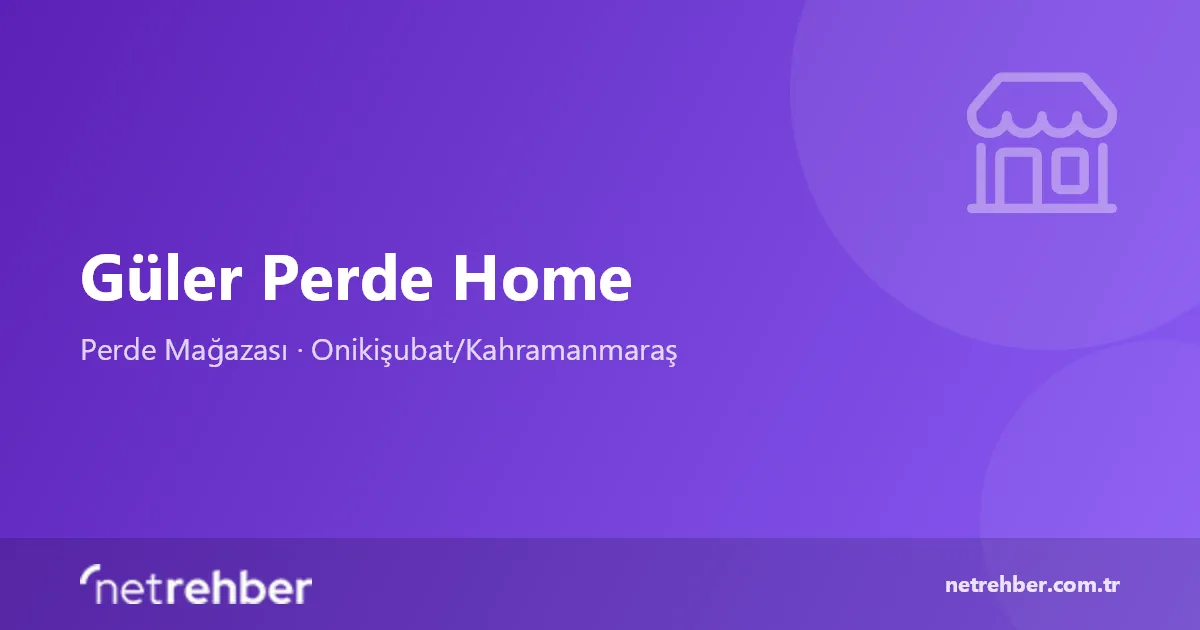 Güler Perde Home kapak görseli