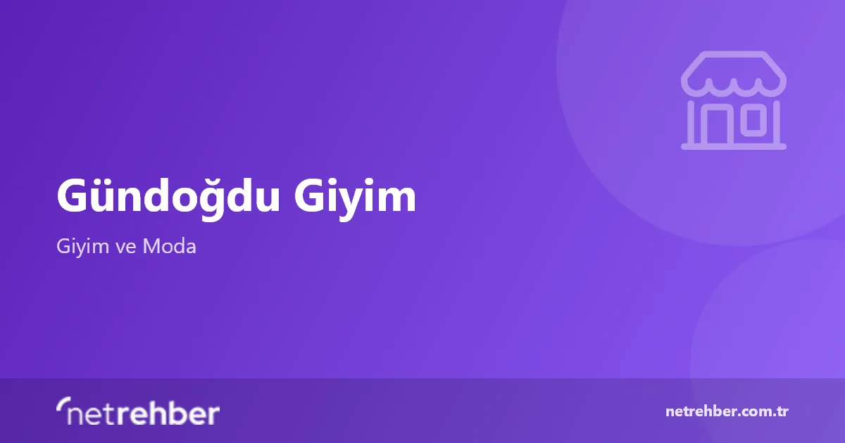 Gündoğdu Giyim kapak görseli