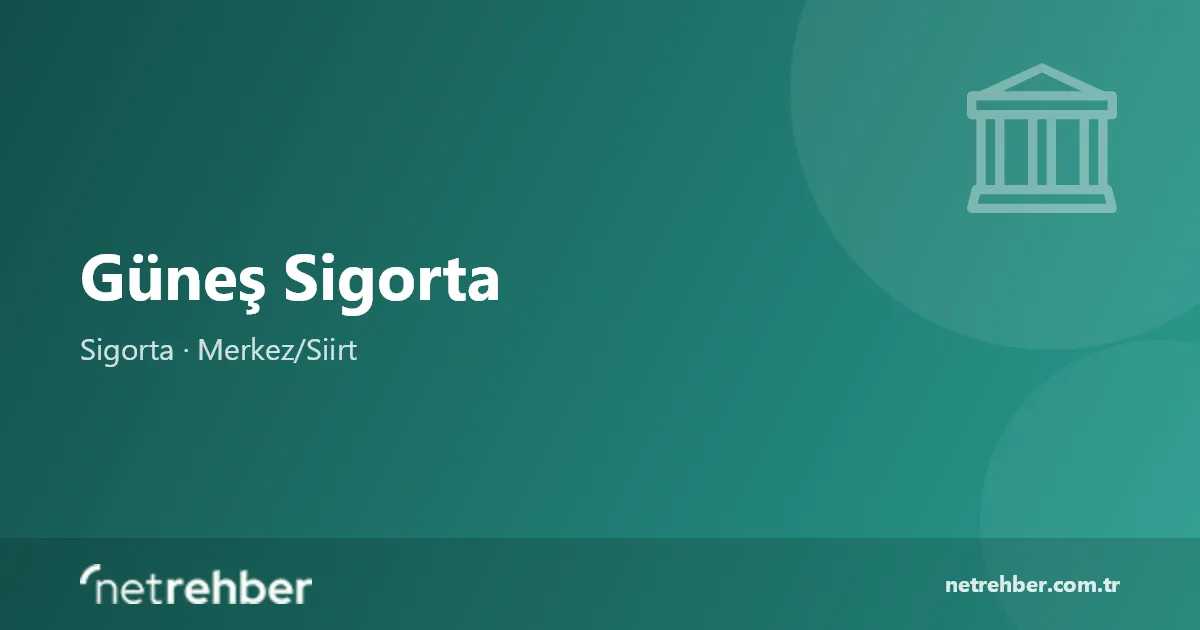 Güneş Sigorta kapak görseli