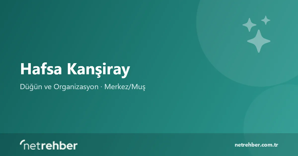 Hafsa Kanşiray kapak görseli