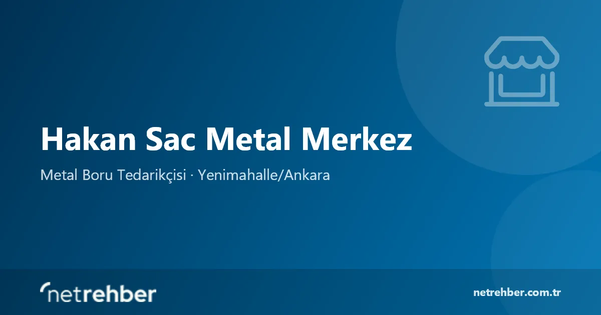 Hakan Sac Metal Merkez kapak görseli