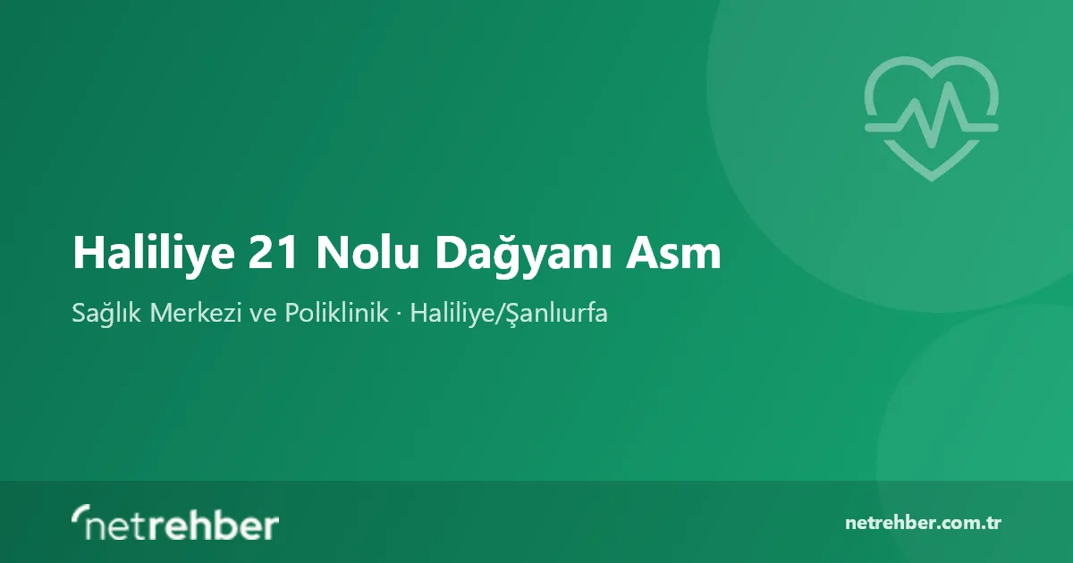Haliliye 21 Nolu Dağyanı Asm kapak görseli