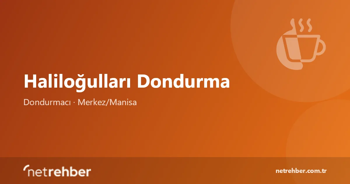 Haliloğulları Dondurma kapak görseli