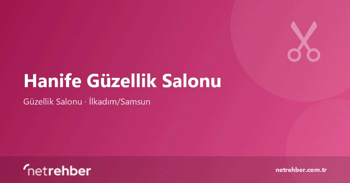 Hanife Güzellik Salonu kapak görseli