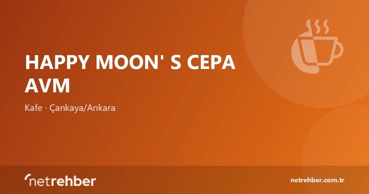 Happy Moon' S Cepa AVM kapak görseli