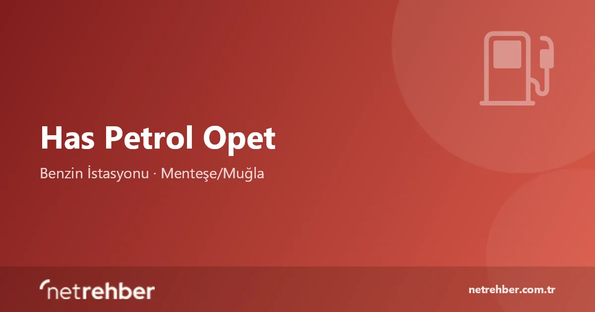 Has Petrol Opet kapak görseli