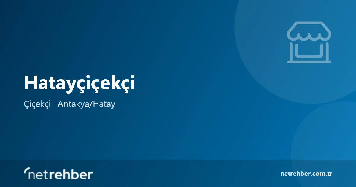 Hatayçiçekçi kapak görseli