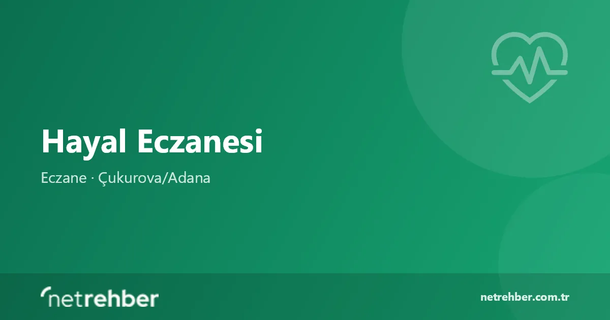 Hayal Eczanesi kapak görseli