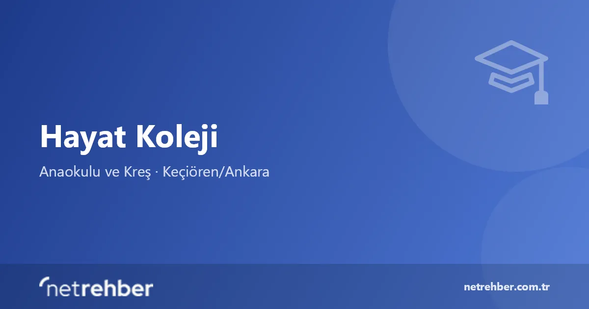 Hayat Koleji kapak görseli