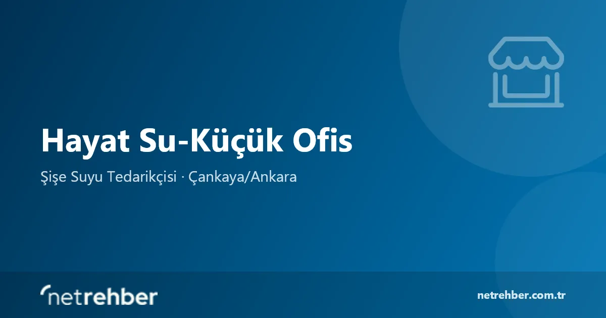 Hayat Su-Küçük Ofis kapak görseli